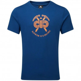   Mountain Equipment Футболка  Alpinism Mens Tee Admiral Blue S Синий