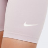 Nike Пудрові жіночі шорти  W NSW NK CLSC HR 8IN SHORT DV7797-019 S пудровий - зображення 4