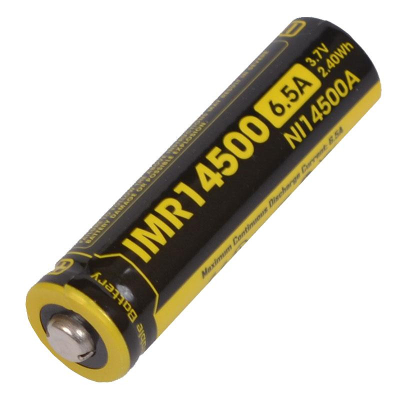 Nitecore IMR14500 650mAh (NL14500A) 1шт - зображення 1