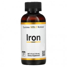   California Gold Nutrition Iron 118 ml