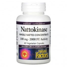   Natural Factors Nattokinase 100 mg 60 капсул