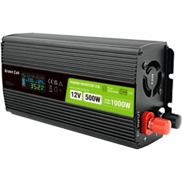   Green Cell 12/220V 500W/1000W (INVGC12P500LCD)