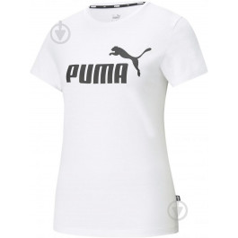   PUMA Футболка  Ess Logo Tee 58677402 XS White (4063697275034)