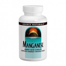   Source Naturals Марганец, Source Naturals, 10 мг, 250 таблеток (SNS-00343)