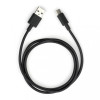 Vinga USB 2.0 AM to Type-C PVC 1m black (VCPDCTC1BK) - зображення 1