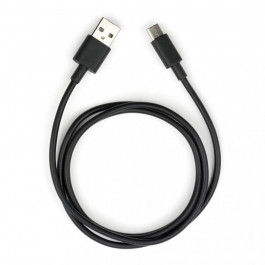   Vinga USB 2.0 AM to Type-C PVC 1m black (VCPDCTC1BK)