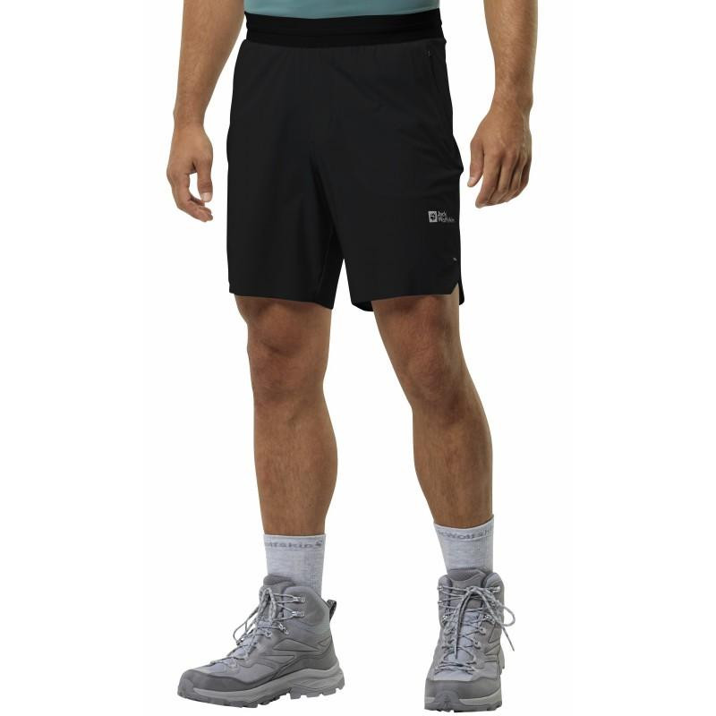 Jack Wolfskin Шорти спортивні prelight chill shorts m (1509011_6000) S Чорний - зображення 1