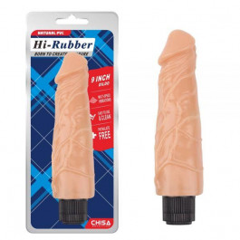   Chisa Novelties Hi-Rubber Dildo, Flesh (CH15458)