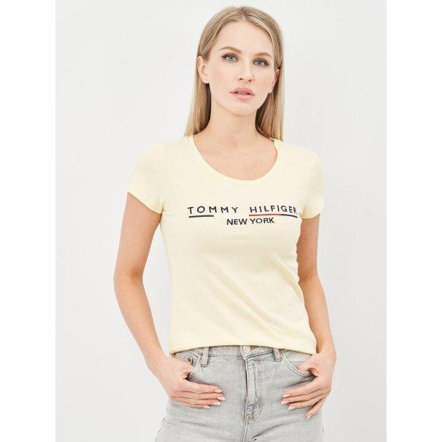 Tommy Hilfiger Футболкажіноча  10624.5XL (48) Жовта - зображення 1