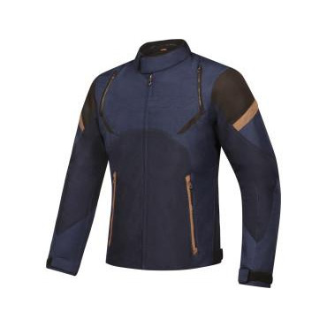 IXON Мотокуртка IXON Striker Retro Black-Navy-Brown 2XL - зображення 1