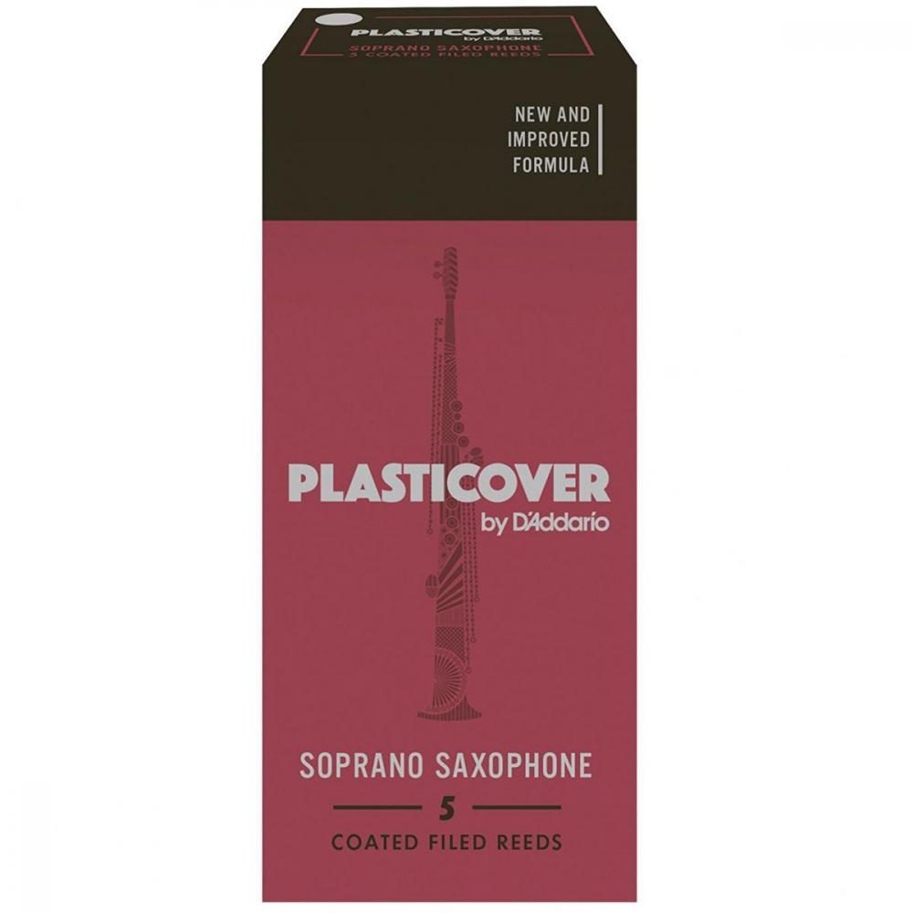 RICO Трости для саксофона сопрано Plasticover RRP05SSX250 - Soprano Sax #2.5 - 5-Pack - зображення 1