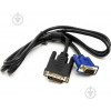 PowerPlant DVI - VGA 1m Black (CA911981) - зображення 1