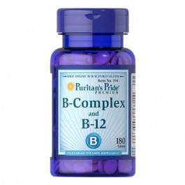   Puritan's Pride Vitamin B-Complex and Vitamin B-12 180 табл