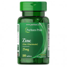   Puritan's Pride Zinc 25 mg 100 таб.