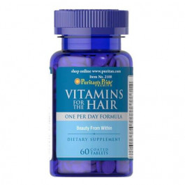   Puritan's Pride Vitamins for the Hair 60 таб.