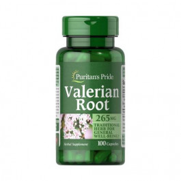   Puritan's Pride Valerian Root 265mg 100 капсул