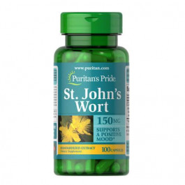   Puritan's Pride St. John's Wort Standardized Extract 150 mg 100 капсул