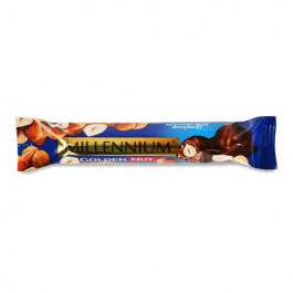   Millennium Шоколад молочний  GoldenNut з цілісним горіхом, 40 г (576837) (4820075504250)