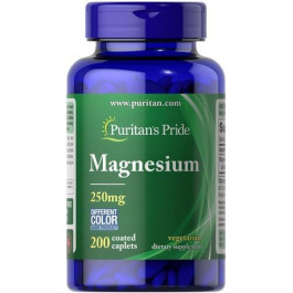   Puritan's Pride Magnesium 250 mg 200 таблеток