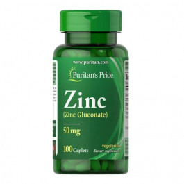   Puritan's Pride Zinc 50 mg 100 таб