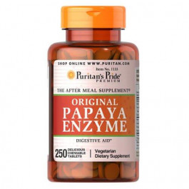   Puritan's Pride Papaya Enzyme 250 таб.