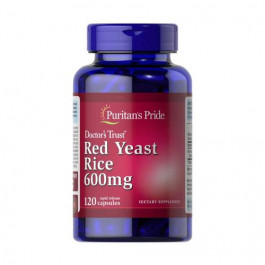   Puritan's Pride Red Yeast Rice 600 мг 120 капсул