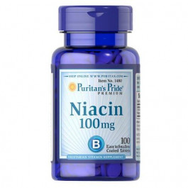   Puritan's Pride Niacin 100 mg 100 таб.