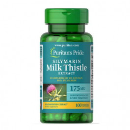   Puritan's Pride Milk Thistle Standardized 175 mg (Silymarin) 100 капс