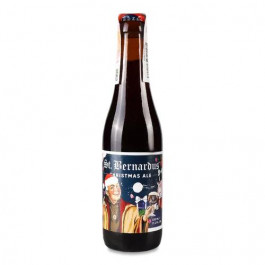   St.Bernardus Пиво  «Різдвяний ель» темне, 0,33 л (5411911001768)