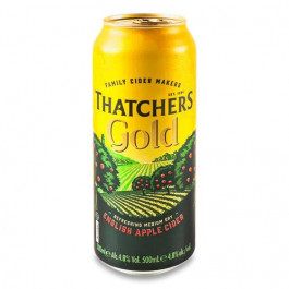   Thatchers Сидр  Gold з/б, 0,5 л (5020628001260)