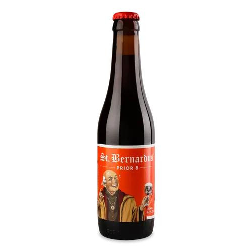 St.Bernardus Пиво  Prior 8 темне фільтроване, 0,33 л (54079014) - зображення 1