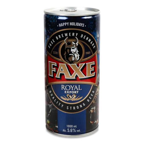 Faxe Пиво  Royal Export светлое фильтрованное 1 л (5741000004722) - зображення 1