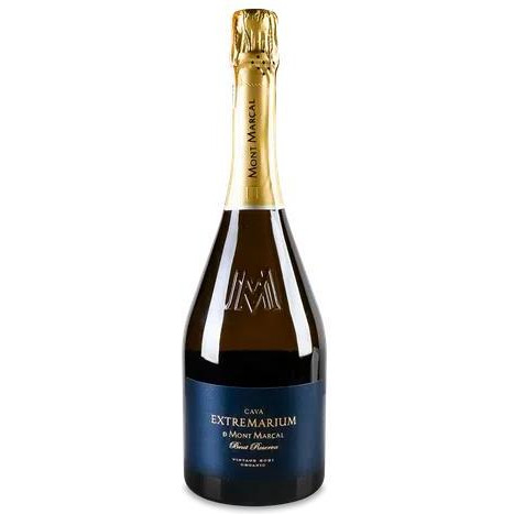 Mont Marcal Вино ігристе  Cava Extremarium Brut Res, 0,75 л (8423172011100) - зображення 1