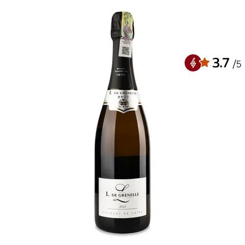 Louis de Grenelle Вино ігристе  Cremant de Loire Brut, 0,75 л (3308230001147) - зображення 1