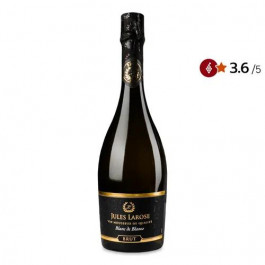   Jules Larose Вино ігристе  Blanc de Blancs Brut, 0,75 л (3500610096082)