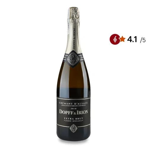 Dopff & Irion Вино ігристе  Cremant Zero Dosage Blanc, 0,75 л (3039120002554) - зображення 1