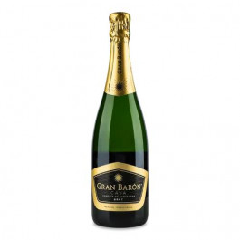   Gran Baron Вино ігристе  Cava Brut, 11,5%, 0,75 л (718568) (8413216001136)