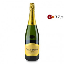   Gran Baron Вино ігристе  Cava Semi-seco, 11,5%, 0,75 л (718569) (8413216001150)