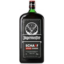   Jagermeister Настоянка  Scharf Spiced Ginger, 33%, 1 л (4067700023209)