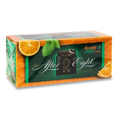 After Eight Шоколад чорний  в коробці з м'ятною начинкою зі смаком апельсина 200 г (7613036912488) - зображення 1