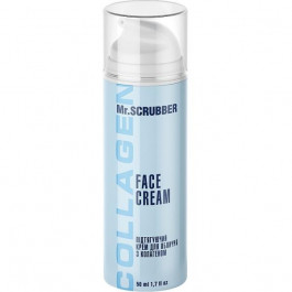 Mr. Scrubber Подтягивающий крем для лица  Face ID Collagen Face Cream с коллагеном 50 мл (4820200232201)
