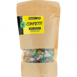 Beauty Jar Пенистые кристаллы для ванны  Confetti с конфетти и литсея кубеба 600 г (4751030831961)