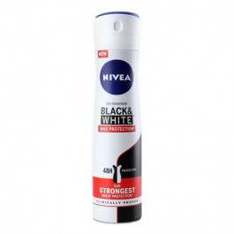   Nivea Дезодорант-спрей  Black&White Max Protection, 150 мл (4005900830913)