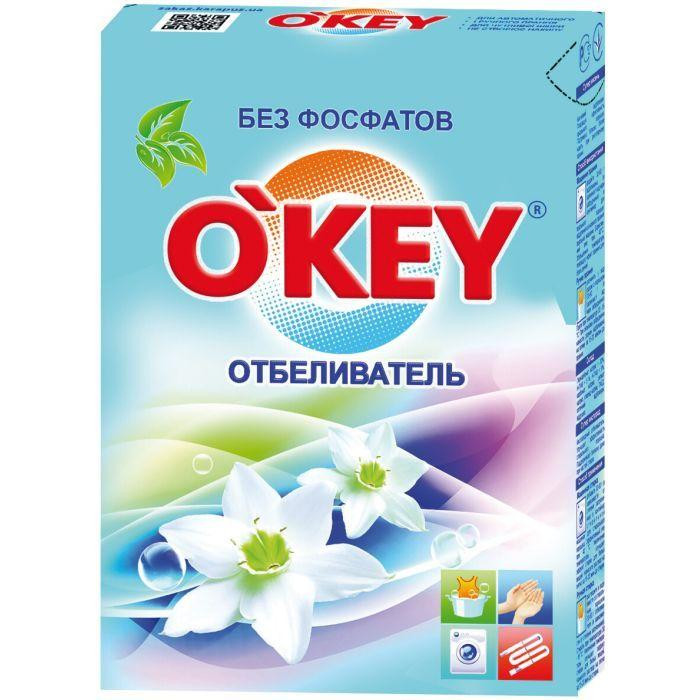 O'key Кисневий відбілювач для білої білизни 500 г (4820049381566) - зображення 1