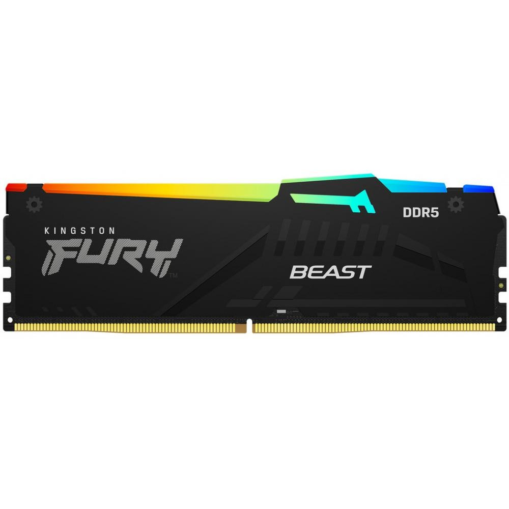 Kingston FURY 32 GB DDR5 5600 MHz Beast RGB (KF556C36BBEA-32) - зображення 1