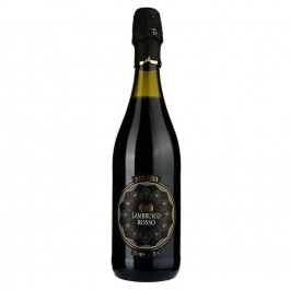   Abbazia Ігристе вино  Lambrusco Rosso Emilia Fiorino d’Oro IGT, червоне, напівсухе, 0.75 л (8001592000388)