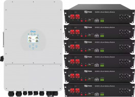   Deye SUN-6K-SG03LP1-EU-6DY14.4K-LFP 6kW 14.4kWh 6BAT LiFePO4 6000 циклів