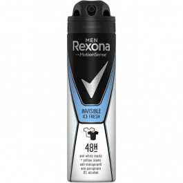 Rexona Антиперспирант-аэрозоль  Men Прозрачный лед 150 мл (8717644644362)