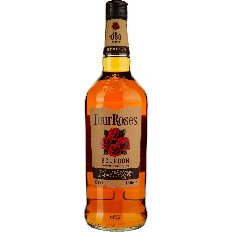 Four Roses Бурбон 1 л 40% (5000299101209) - зображення 1