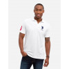 U.S. Polo Assn Поло довге чоловіче  113044-8800A(white) XL Біле - зображення 1